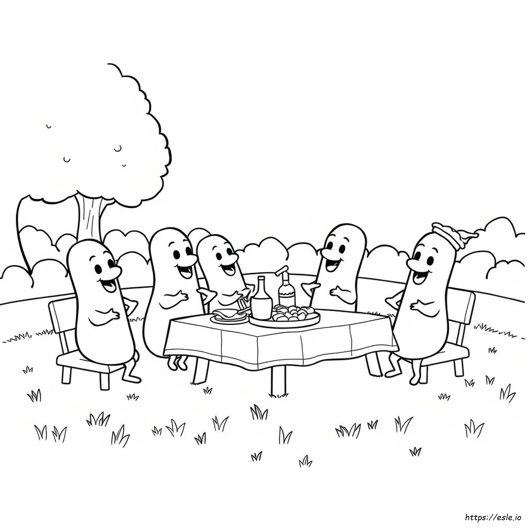 Sausage Party Coloring Pages