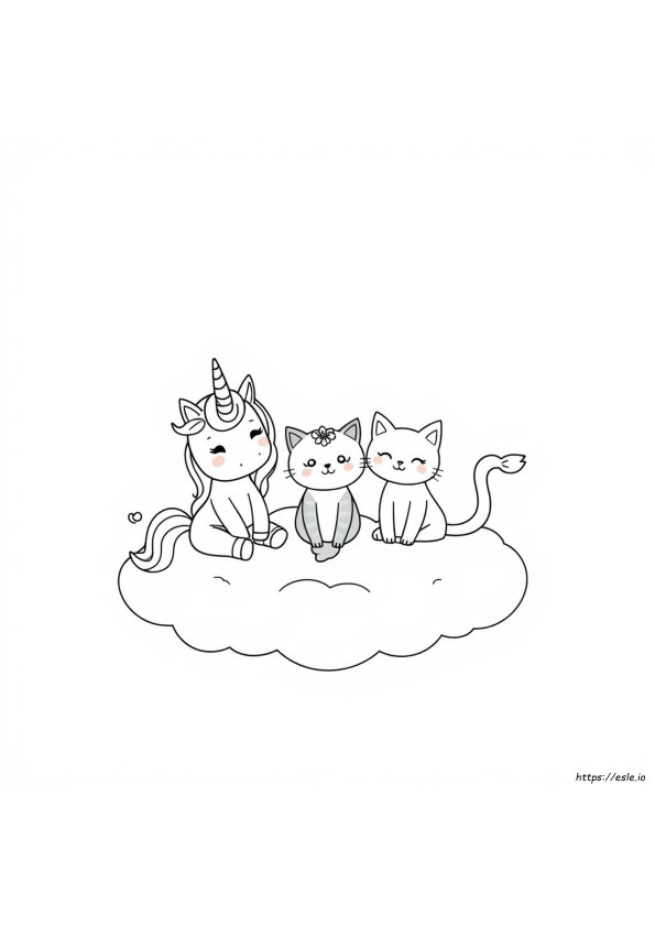 Disegni Da Colorare: Unicorno, Sirena, Gatti Kawaii Da Disegnare