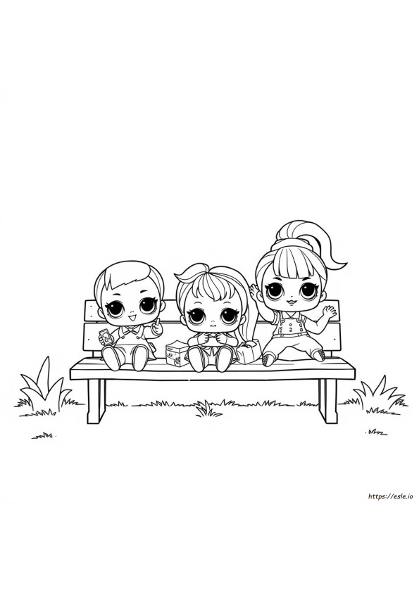 Lol Dolls Kleurplaat Printbaar