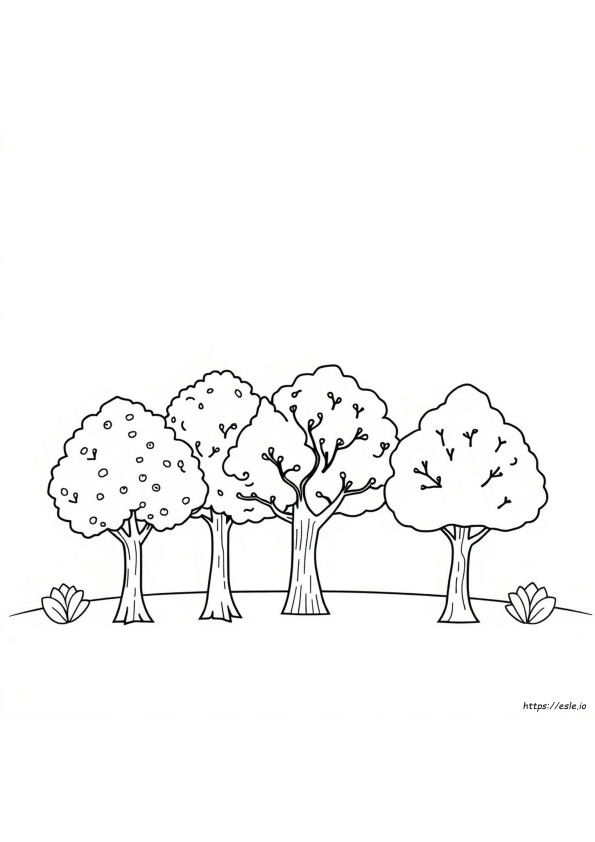 Coloring Pages Seasons Of The Year