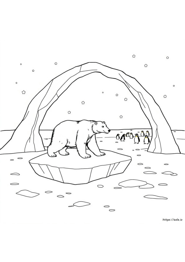 Desenhos Do Ártico Para Colorir