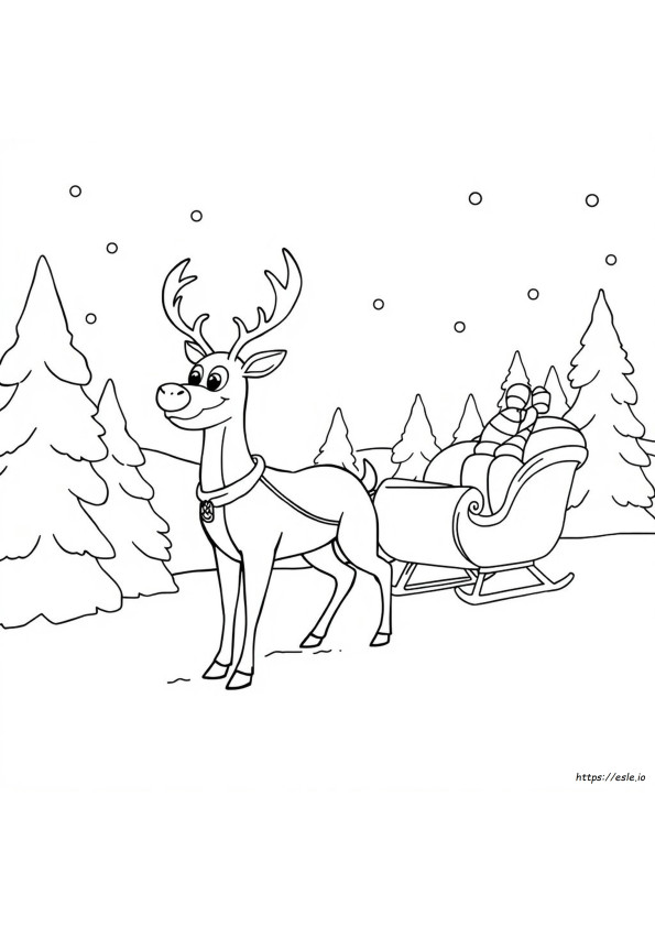 Free Rudolph Coloring Pages To Print