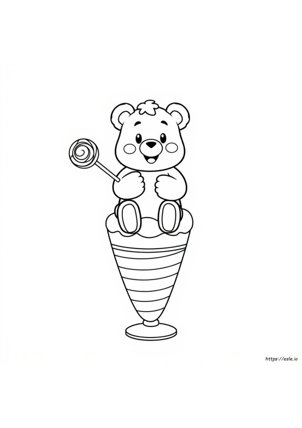 Coloriages Oursons En Gélatine