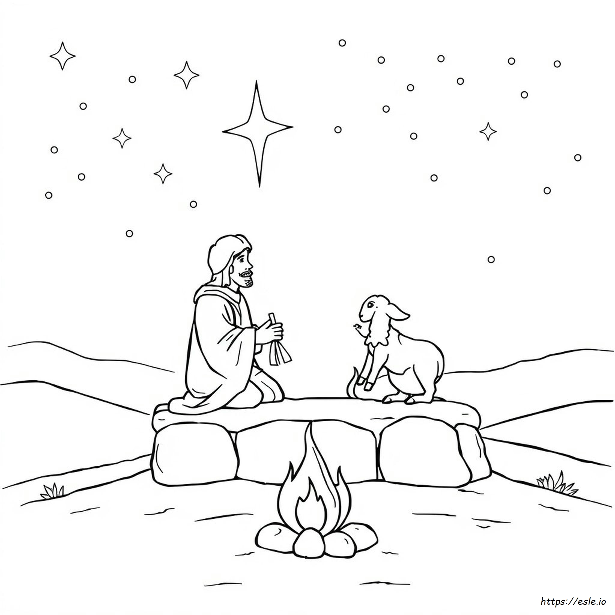Genesis 15 Coloring Page
