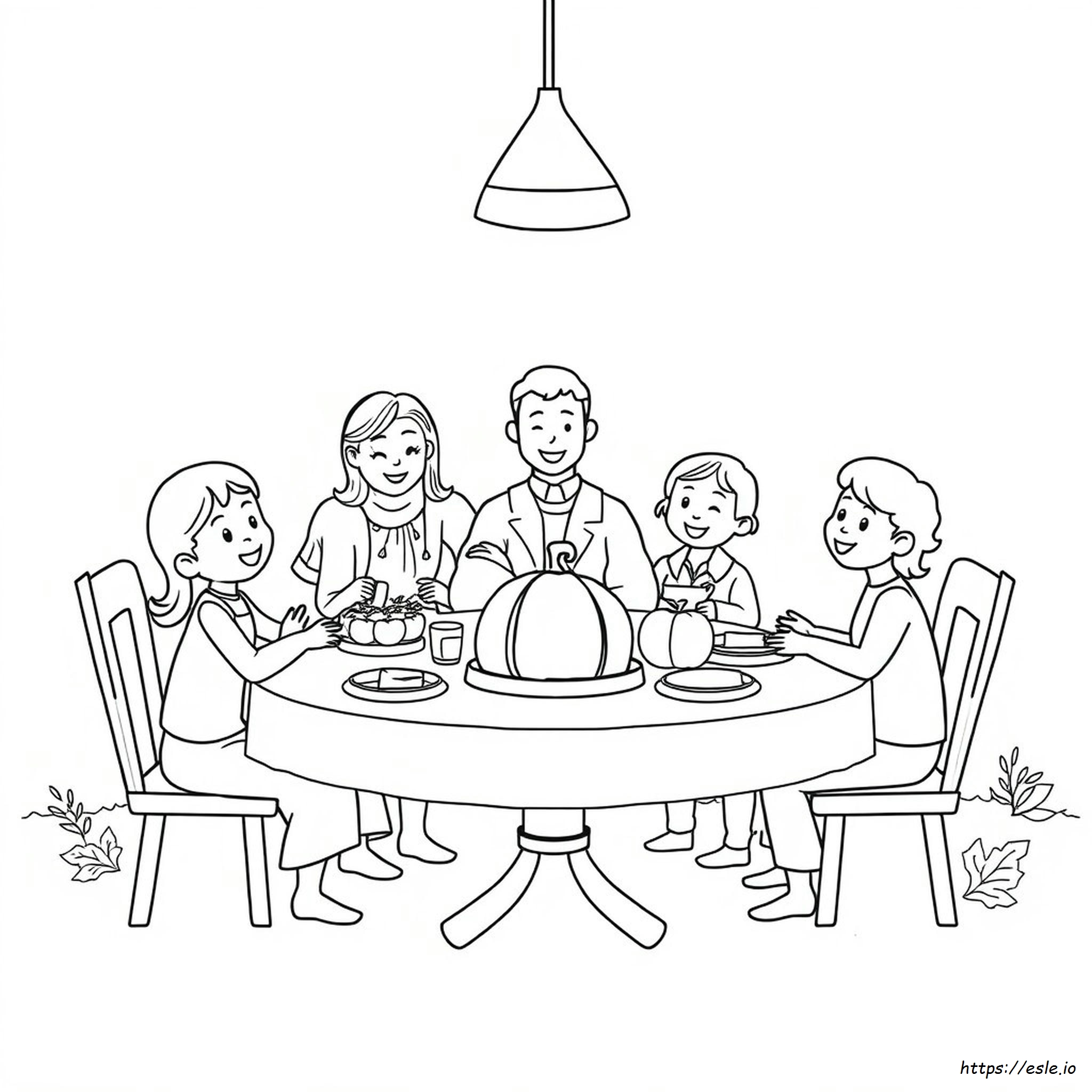 November Thanksgiving Coloring Pages