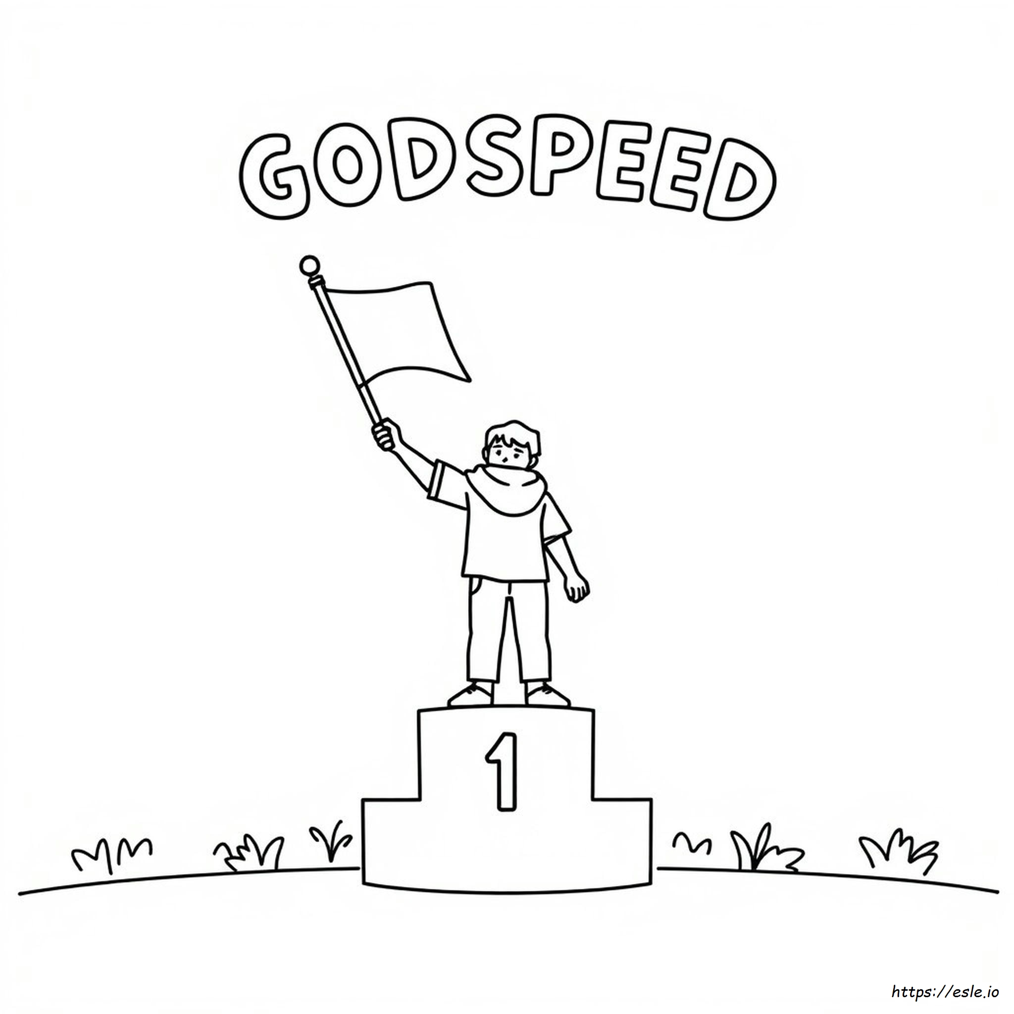 Pagini De Colorat Godspeed