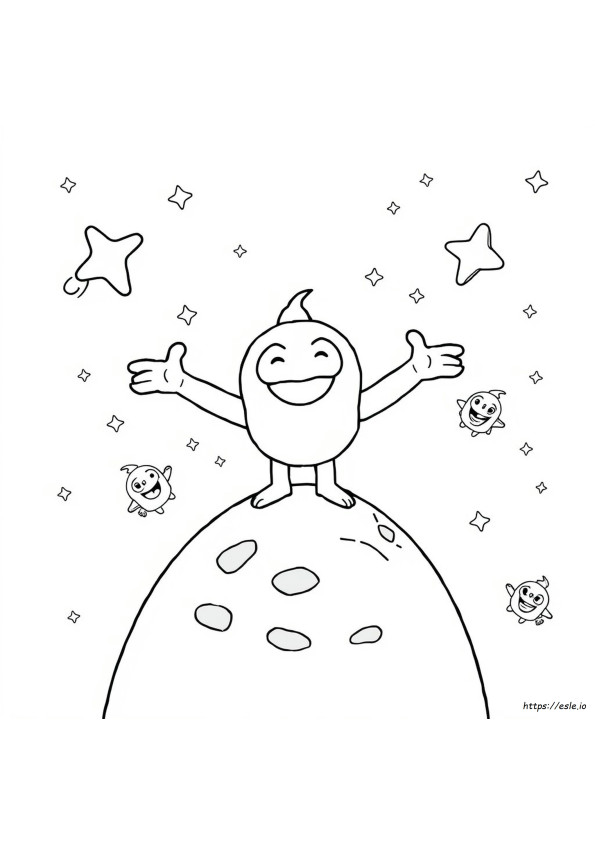 Oddbods Coloring Pages Pdf