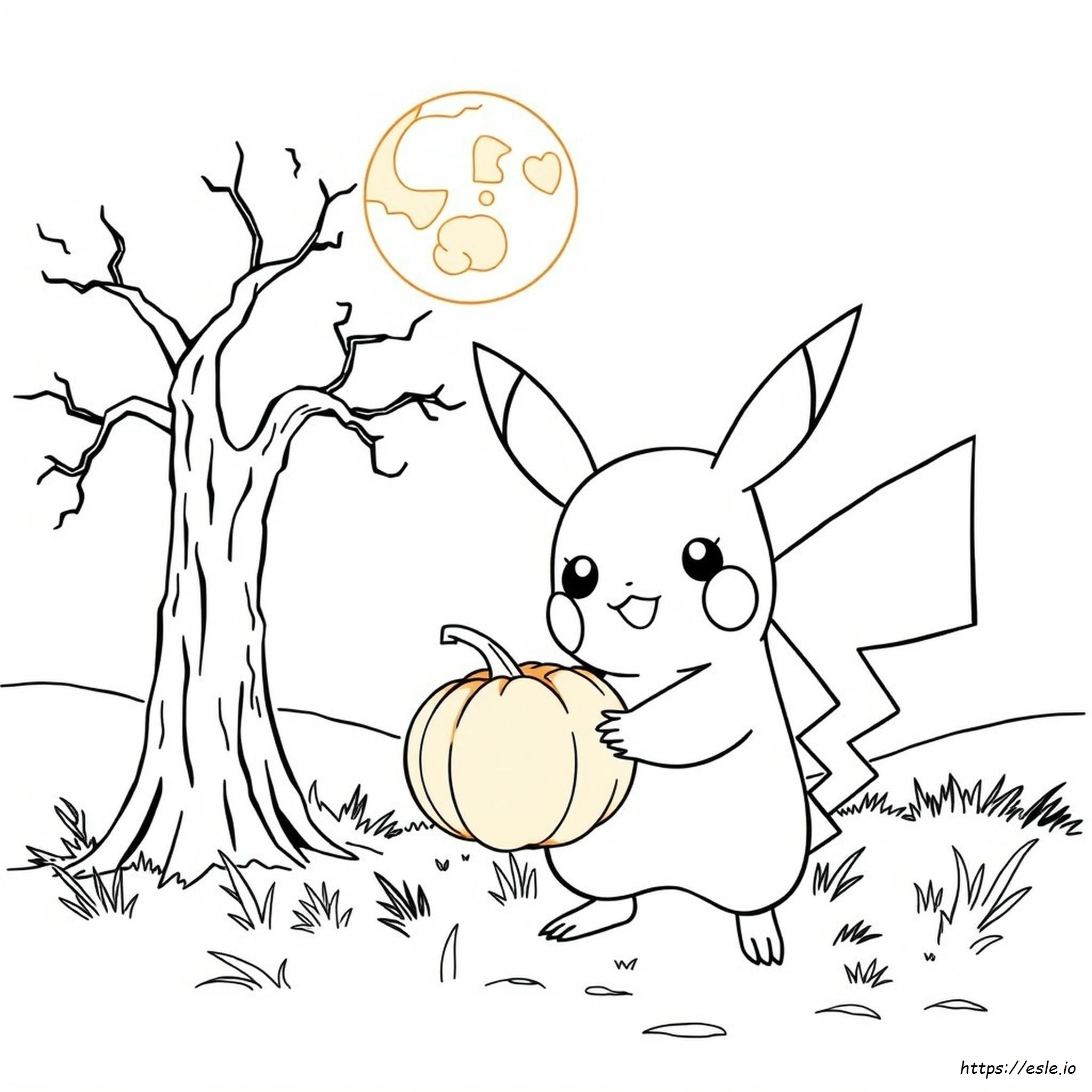Coloriage Pokémon Halloween