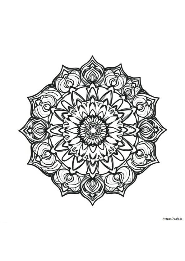 Mandala Da Colorare