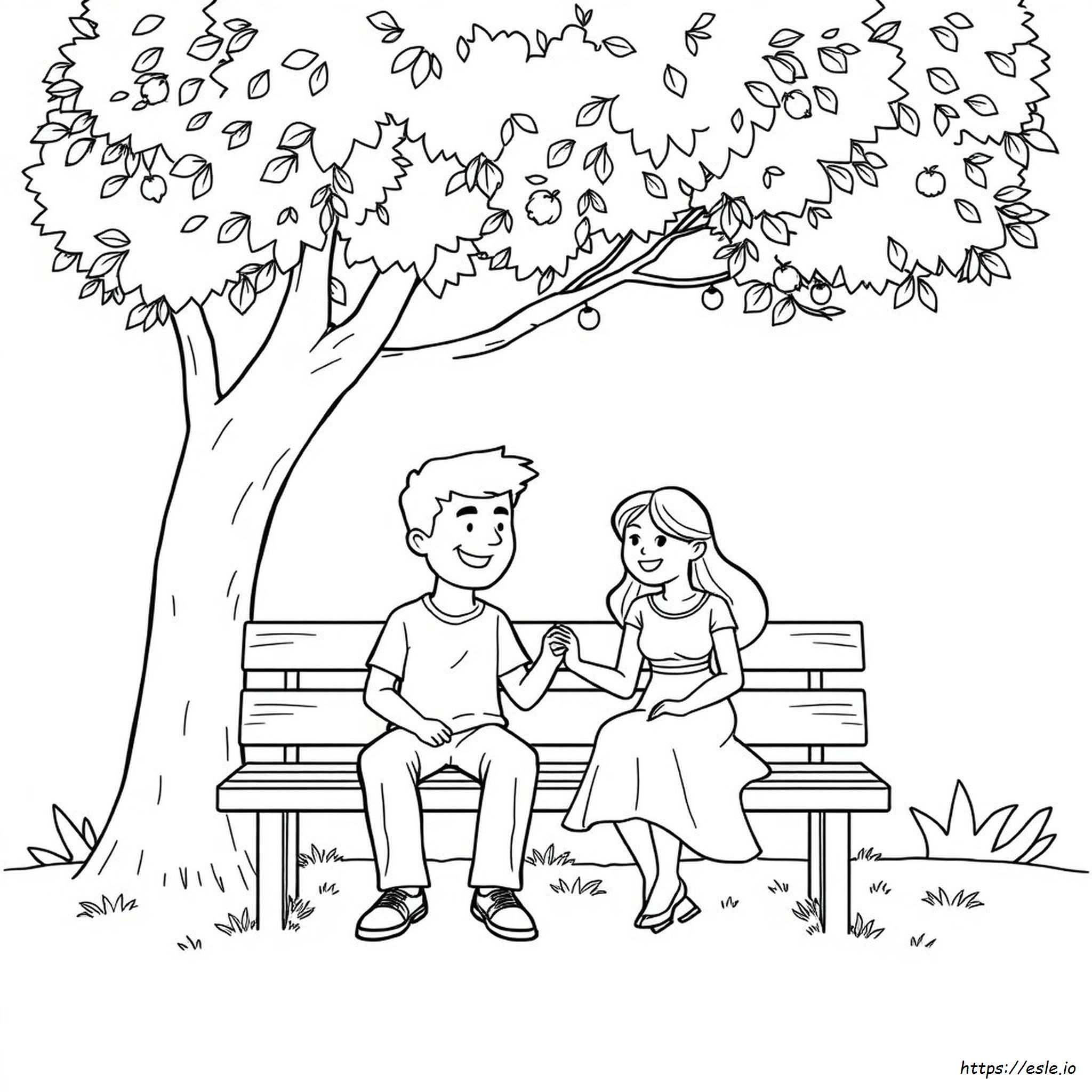 Coloriage Paul Et Lydie