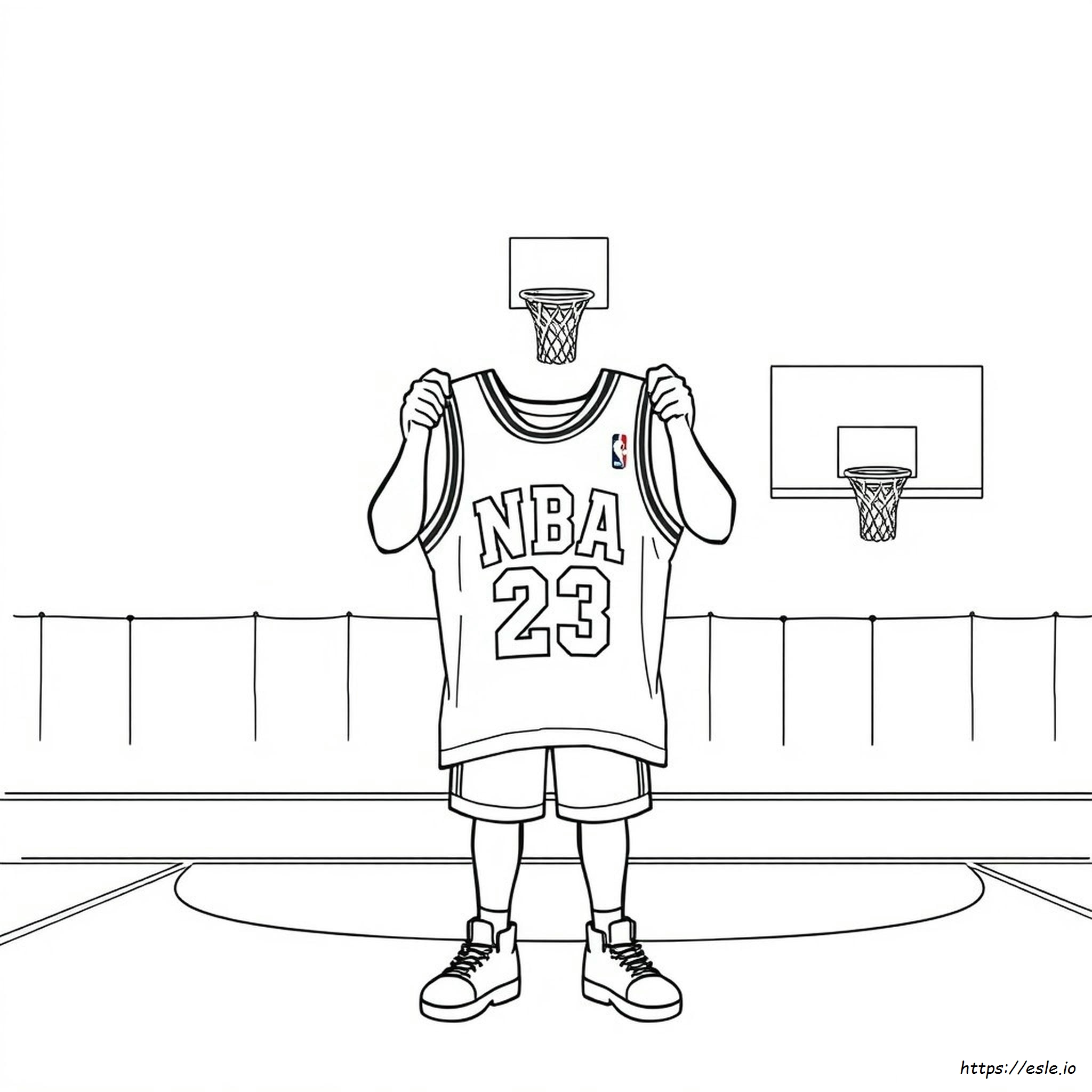 Maglie Nba Da Colorare