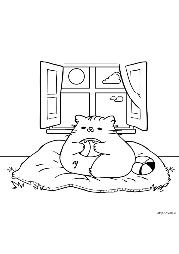 Coloring Pages Of Pusheen
