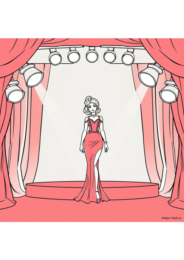 Coloriages Glamour