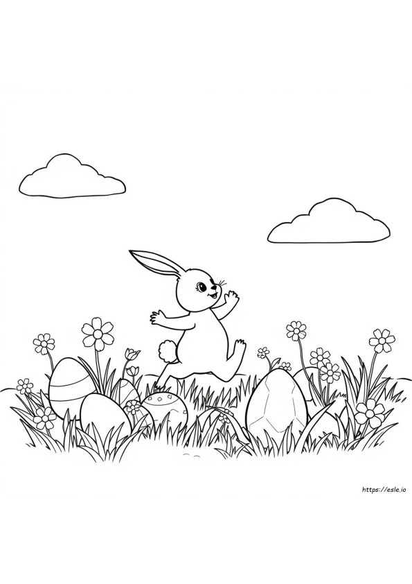 Osterhase Ausmalbilder