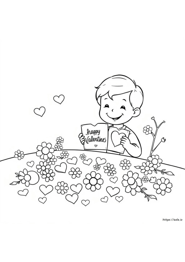 Free Kindergarten Valentine Coloring Pages