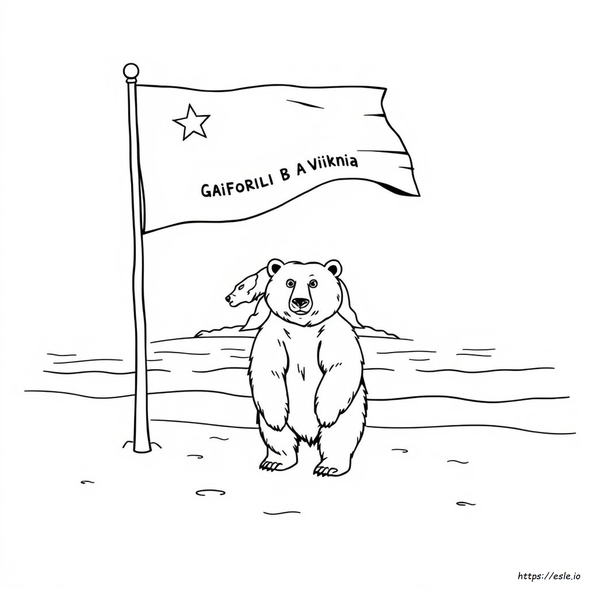 Pagina Da Colorare Della California