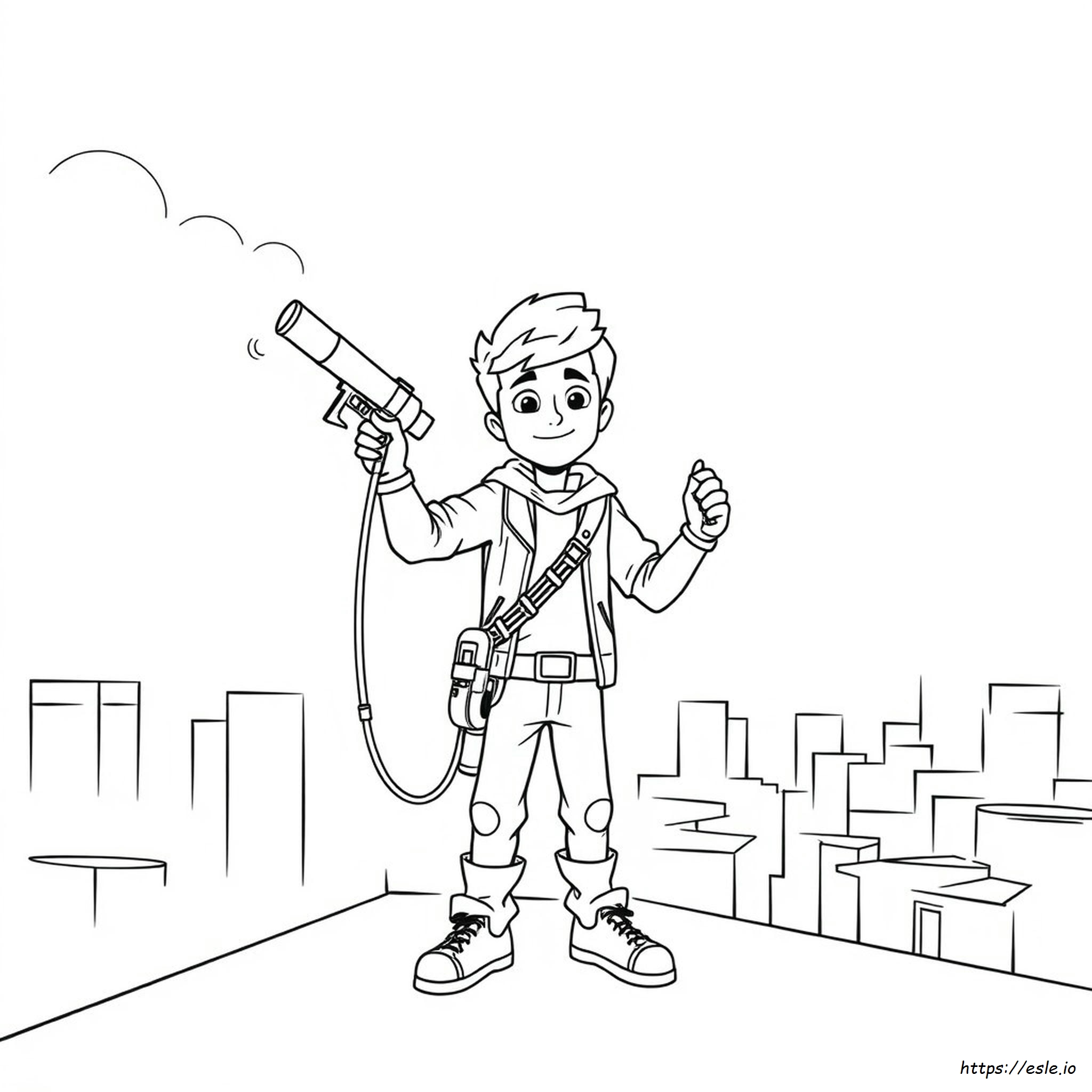 Printable Henry Danger Coloring Pages
