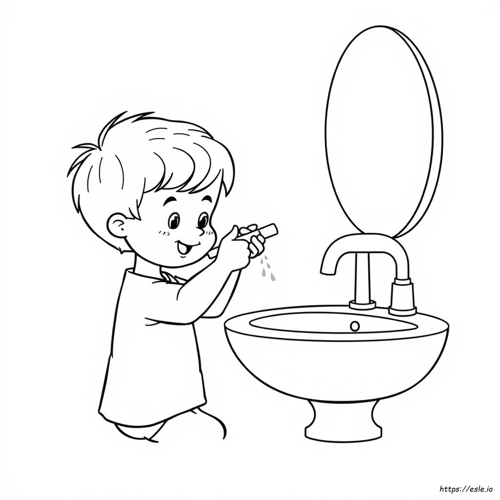 Free Printable Hygiene Coloring Pages
