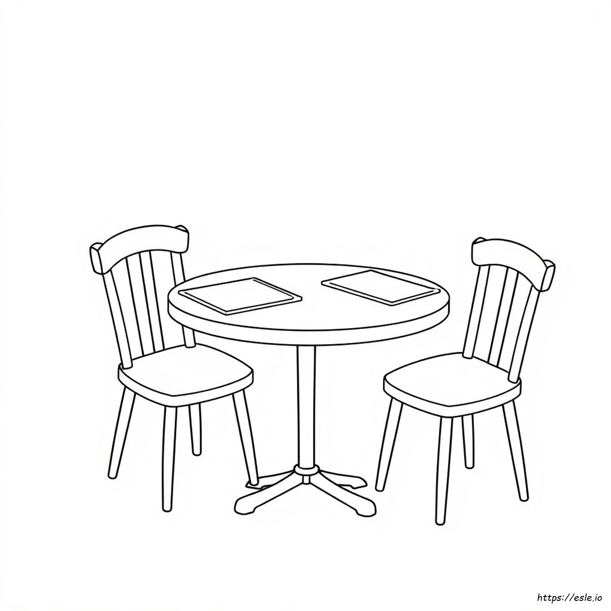 Placemat Kleurplaat kleurplaat