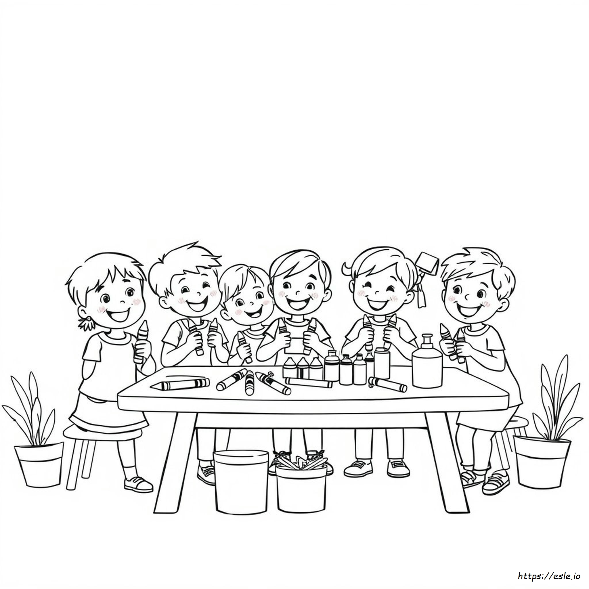 Preschool Coloring Pages