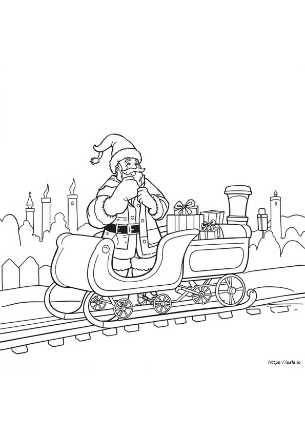 Sinterklaas Gambar Mewarnai