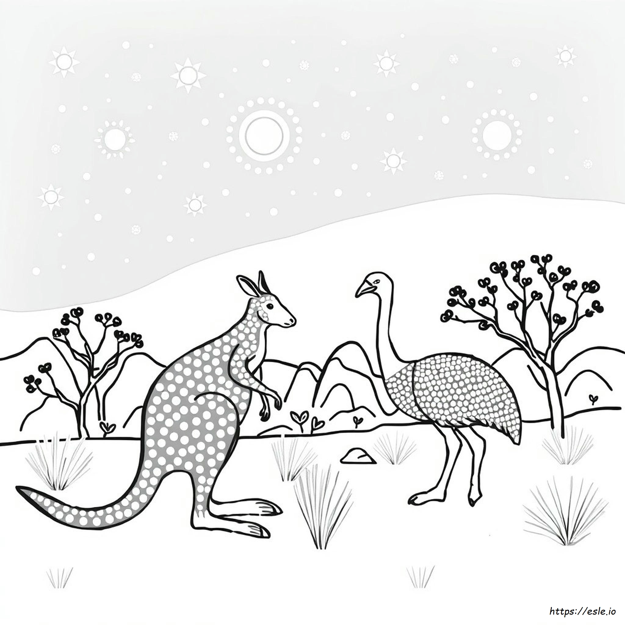 Aboriginal Colouring Pages Pdf