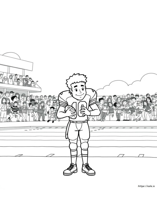 Justin Jefferson Coloring Pages Black And White