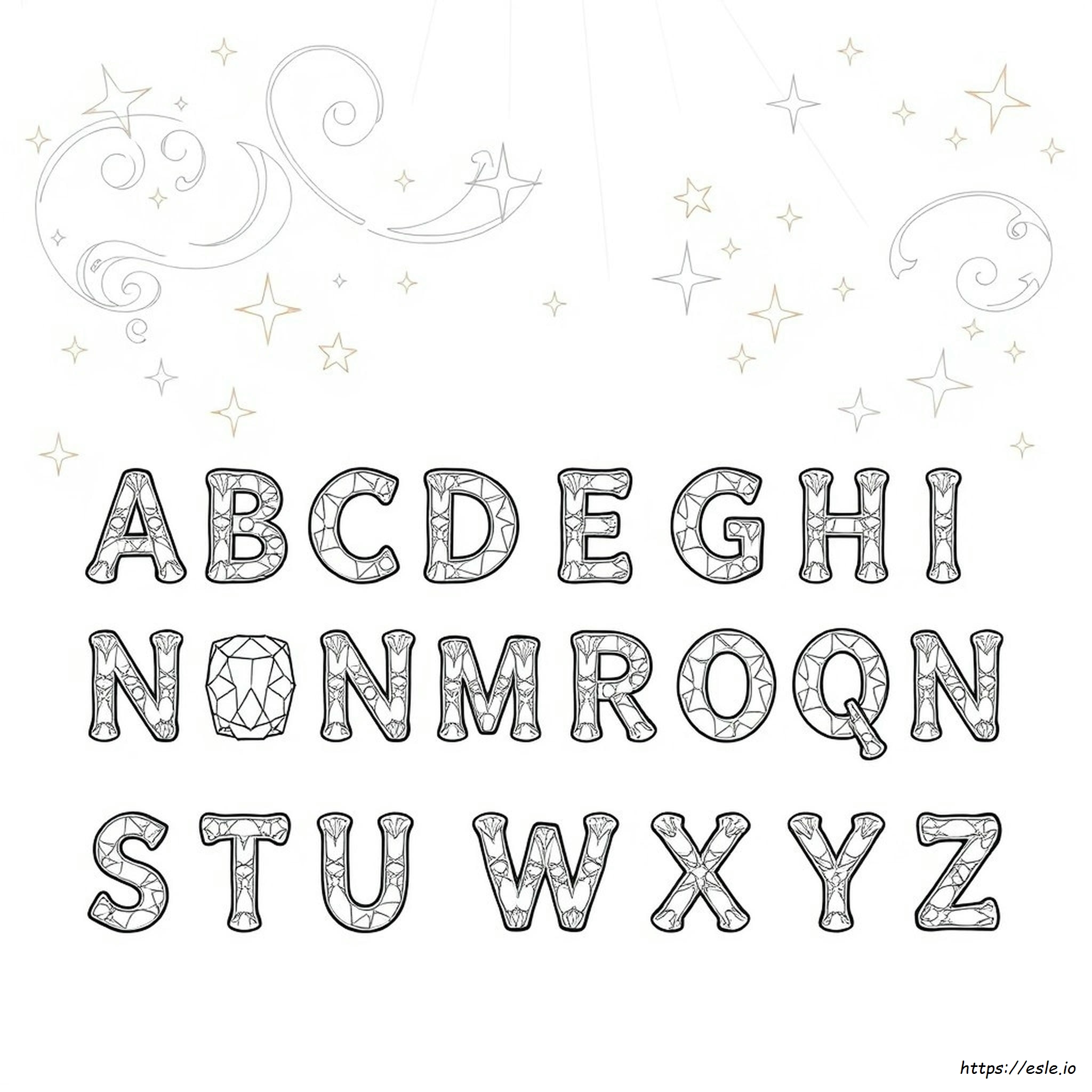 Precious Moments Alphabet Coloring Pages