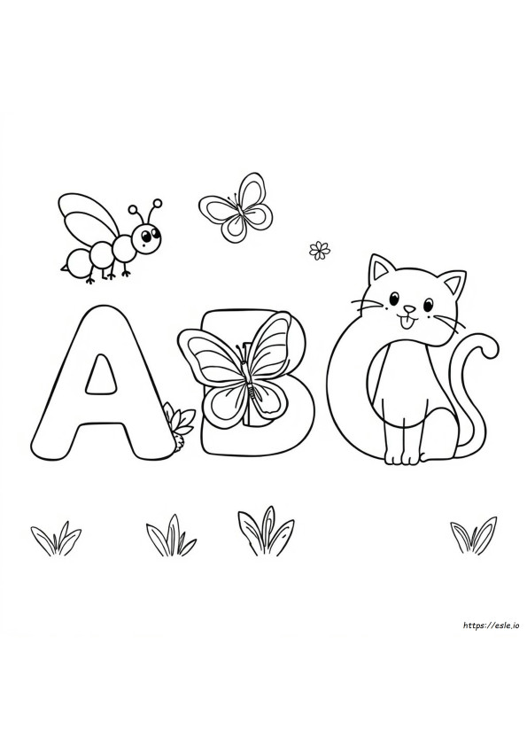 Coloring Pages For Abc