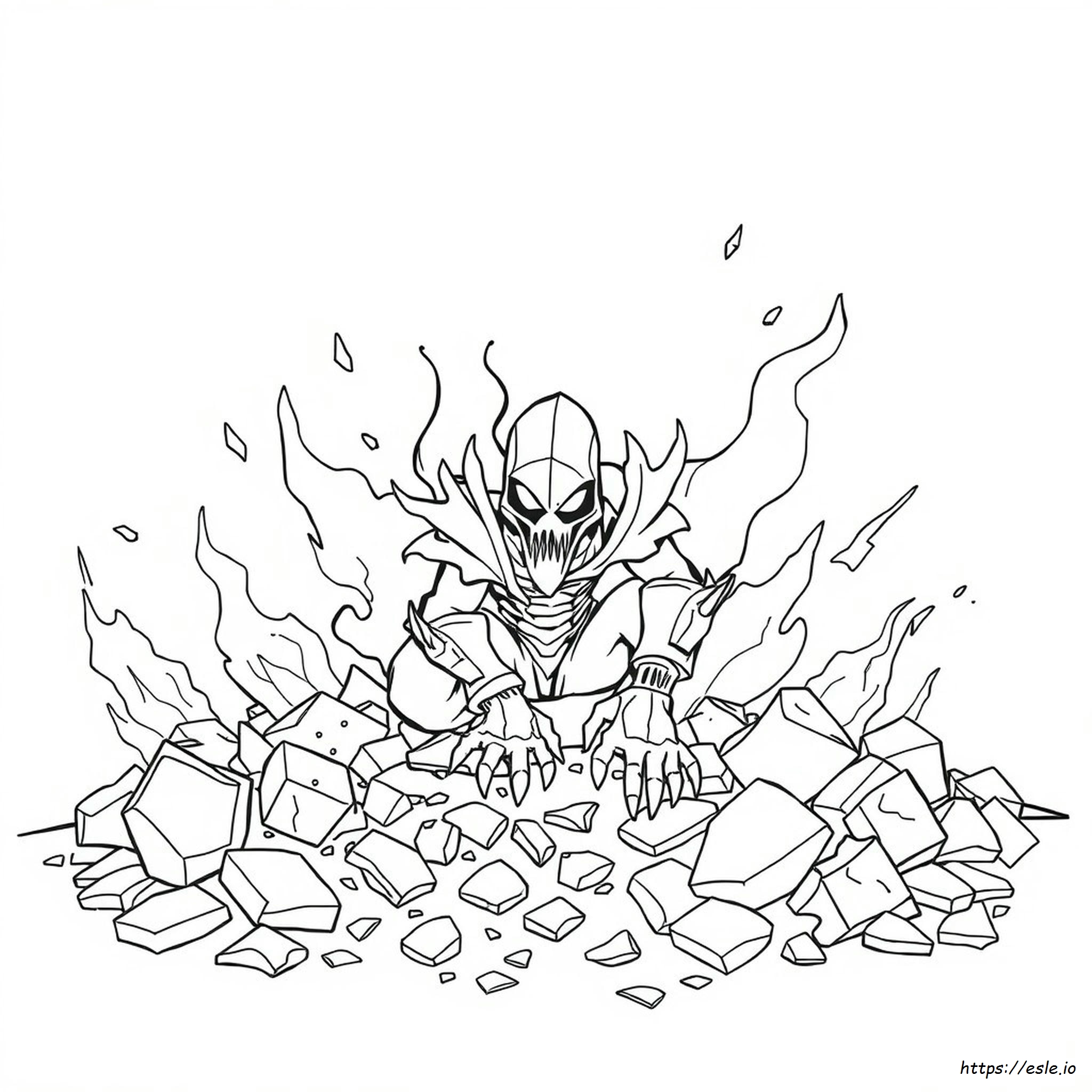 Kolorowanki Scourge