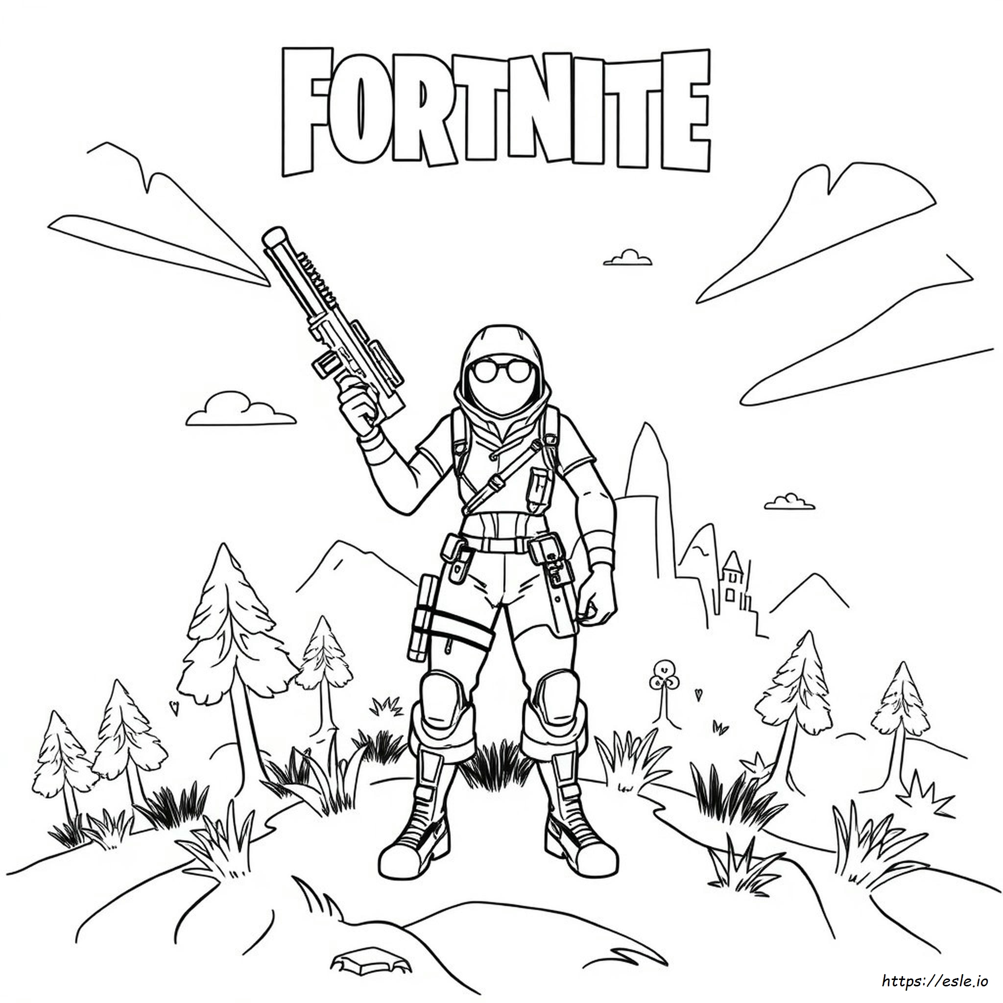 Fortnite Battle Pass Coloring Pages