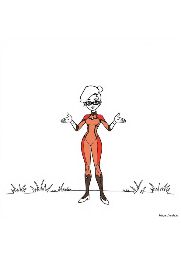 Kamala Coloring Page