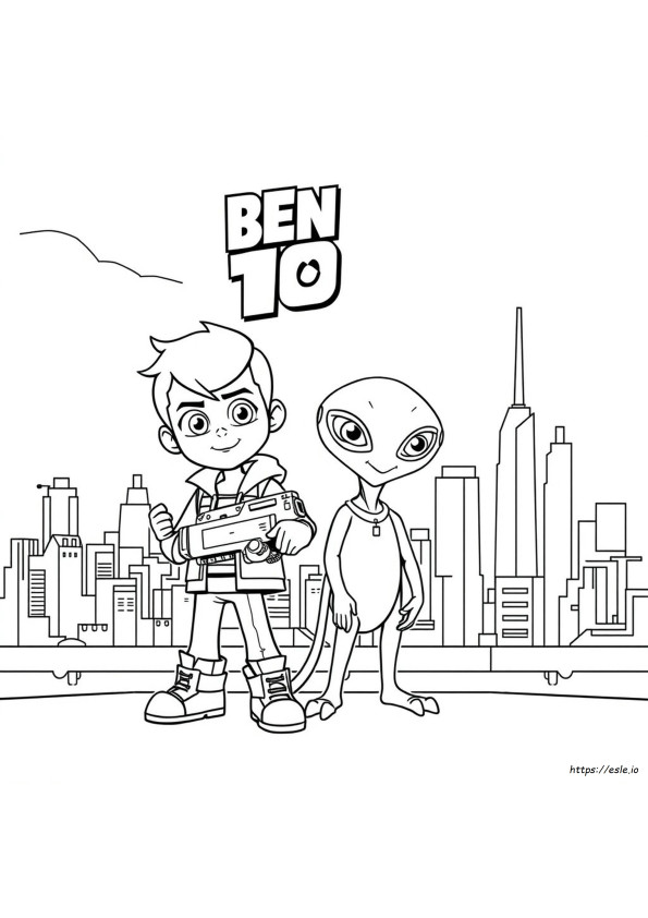 Colouring Book Ben 10
