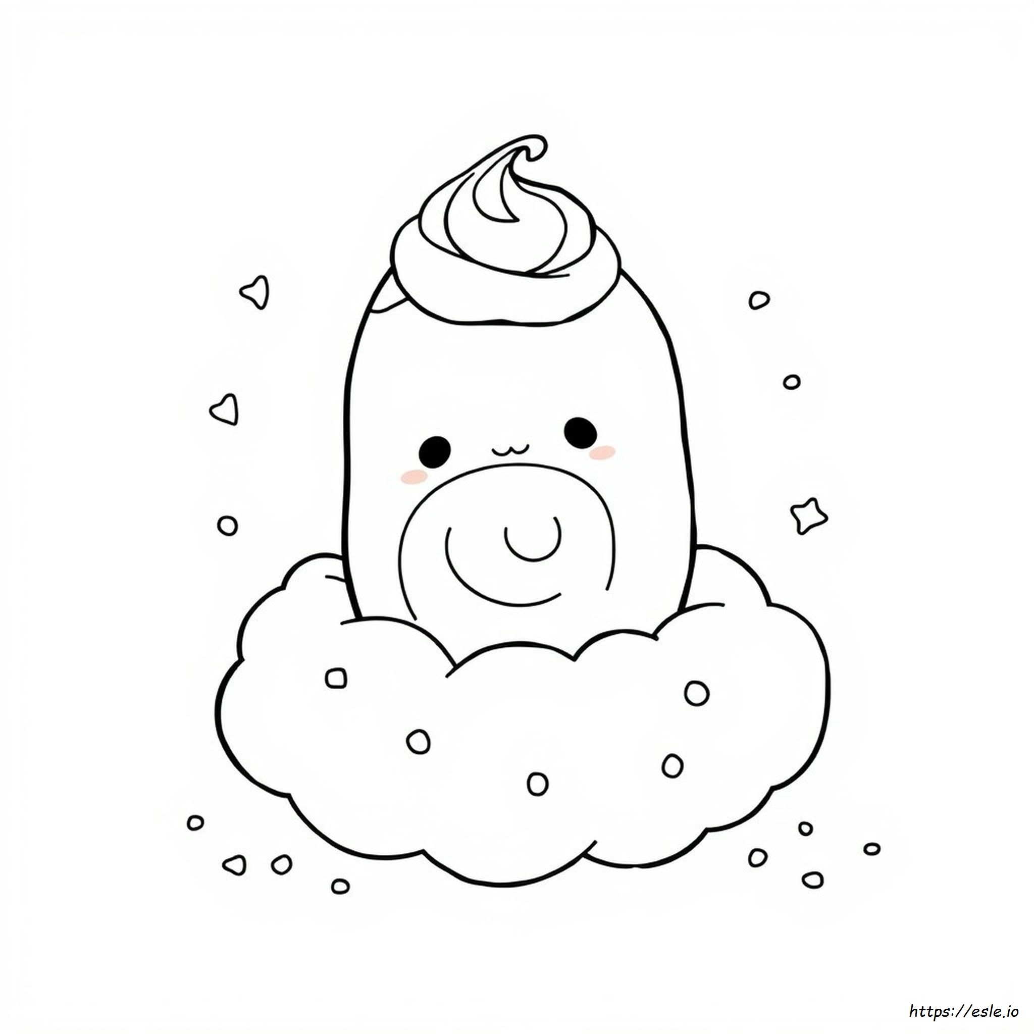 Coloriage Squishmallow Cannelle