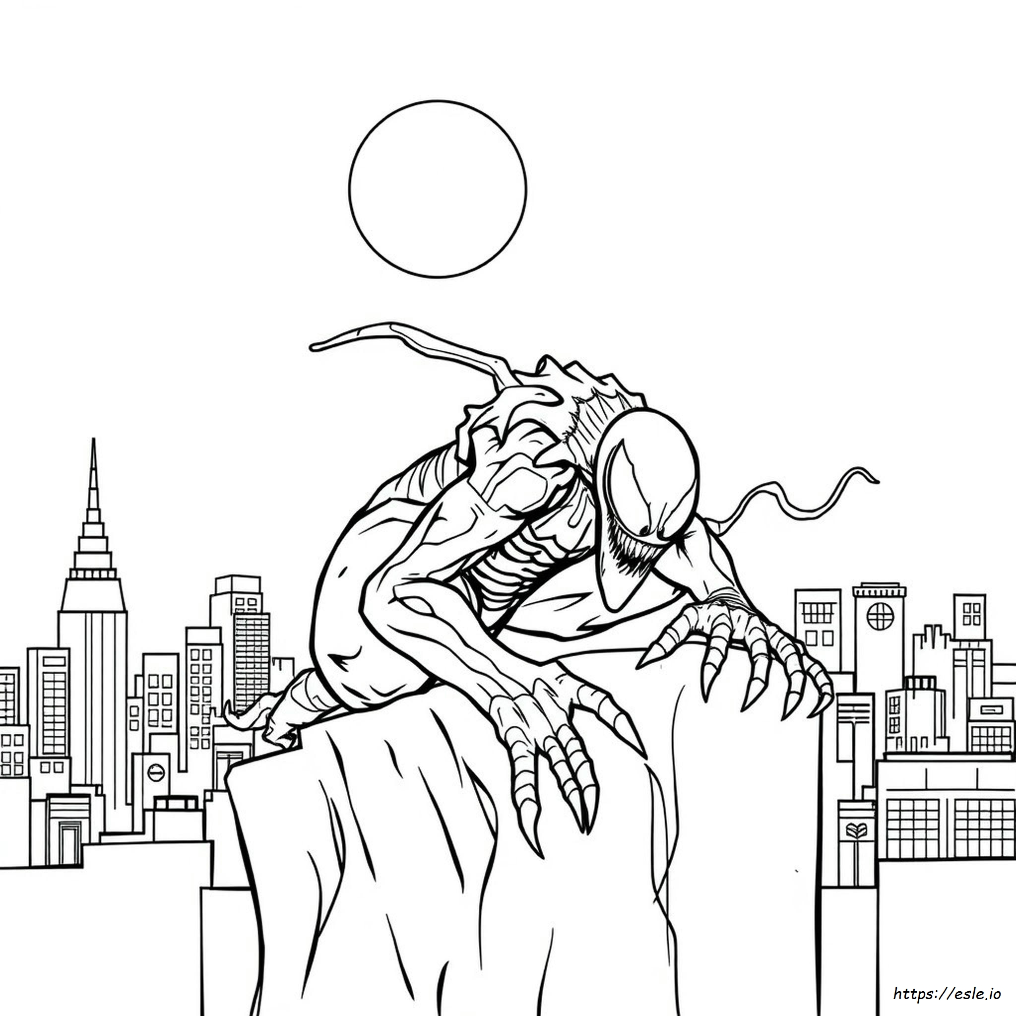 Coloriage Carnage Symbiote