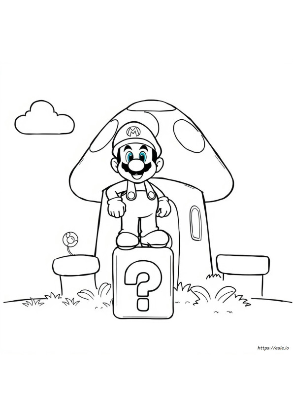 Colouring Pictures Of Mario