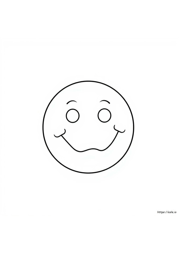 Coloriages À Imprimer De Visages Souriants