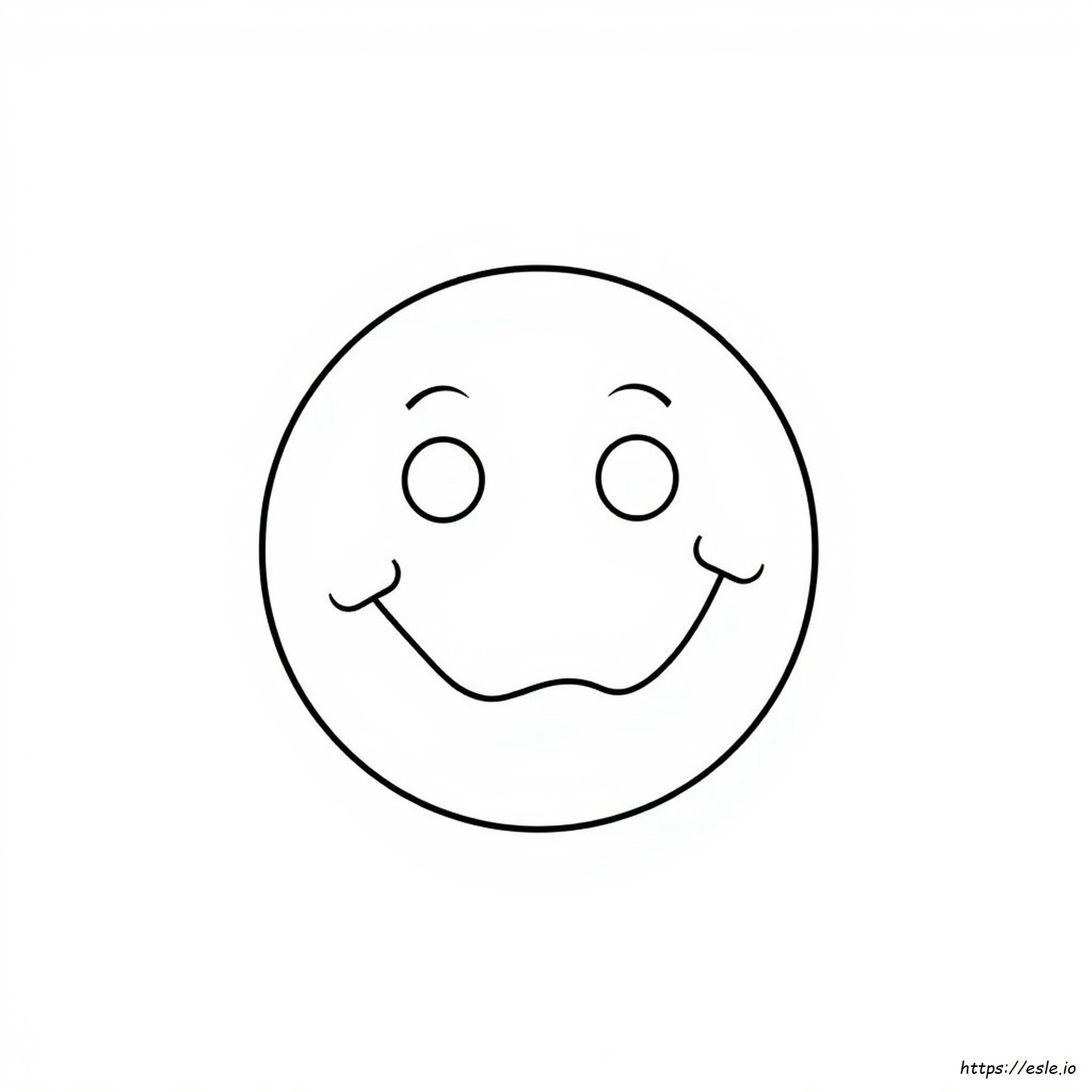 Faccine Sorridenti Da Colorare E Stampare