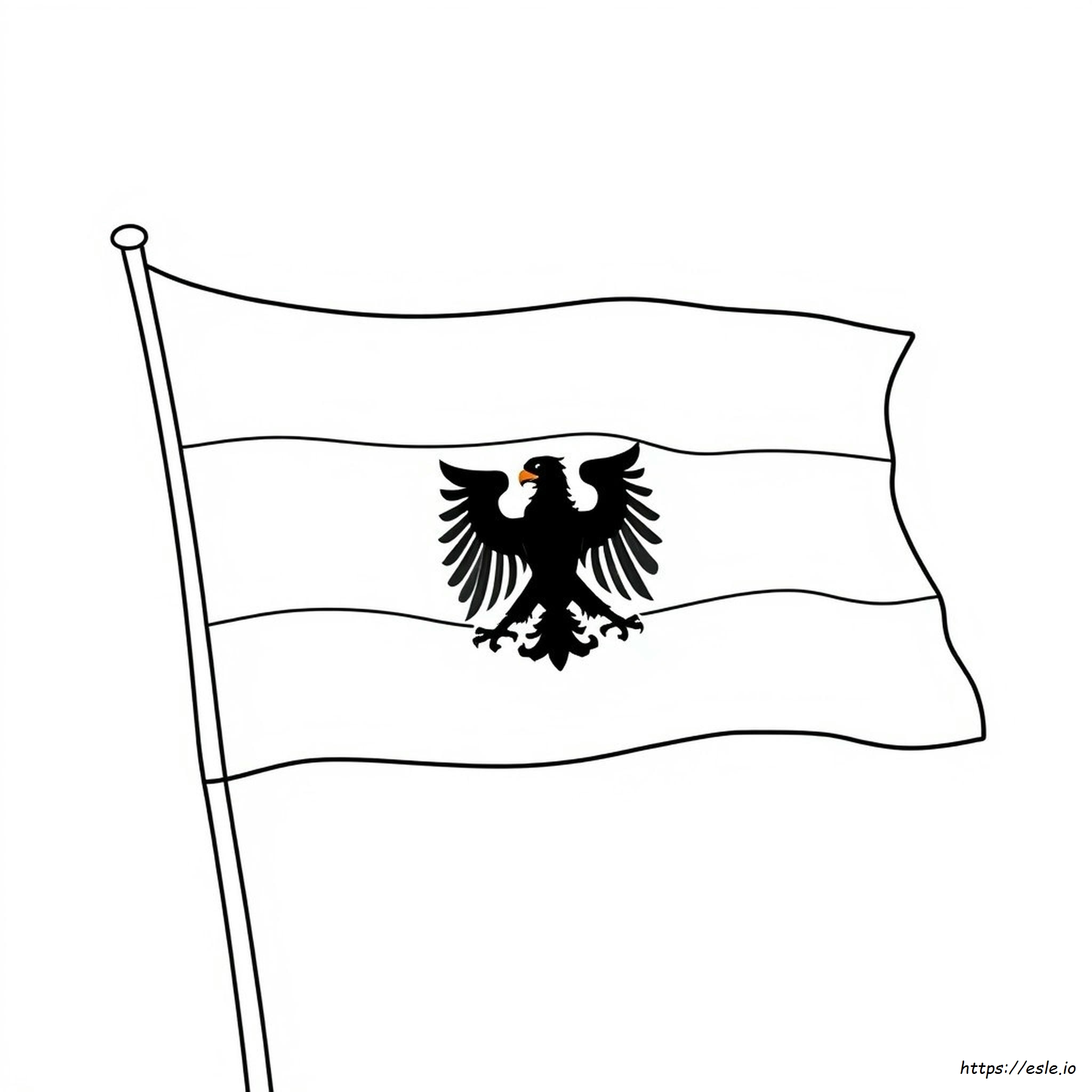 Niemiecka Flaga Kolorowanka niemiecka-flaga-kolorowanka