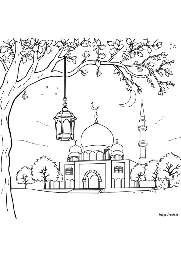 Ramadan Para Colorir Para Imprimir