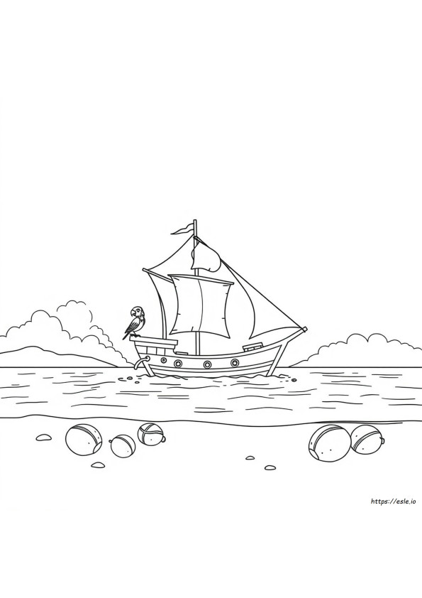 Caribbean Coloring Pages
