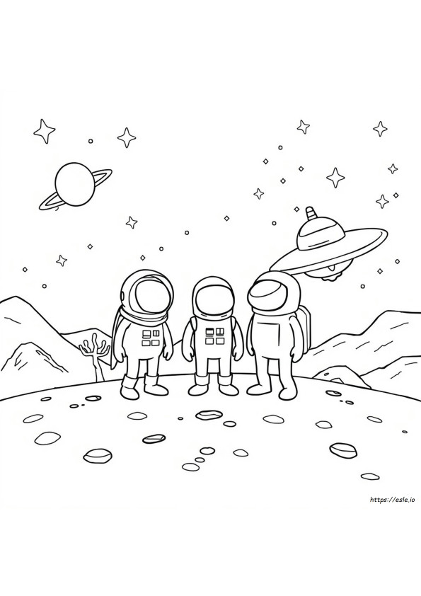 Among Us Colouring