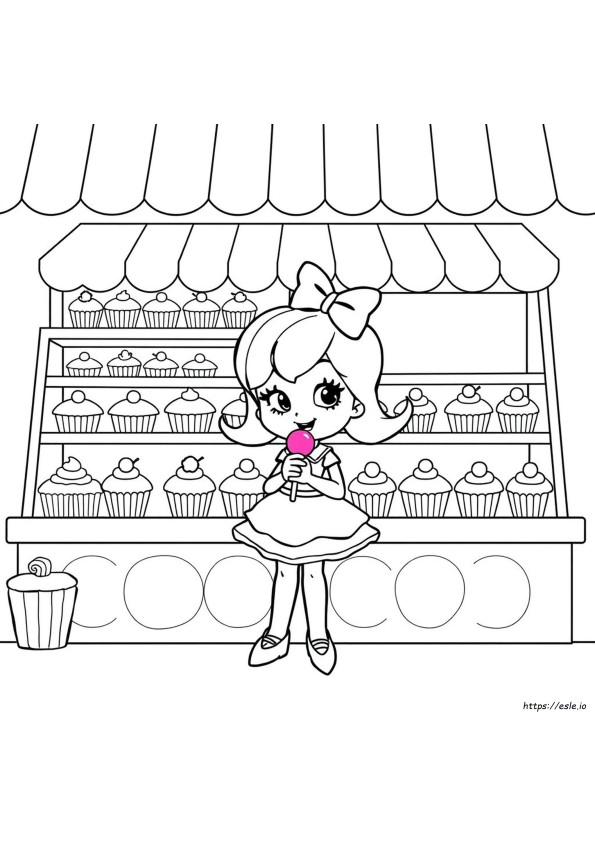 Pinkalicious Da Colorare Gratis