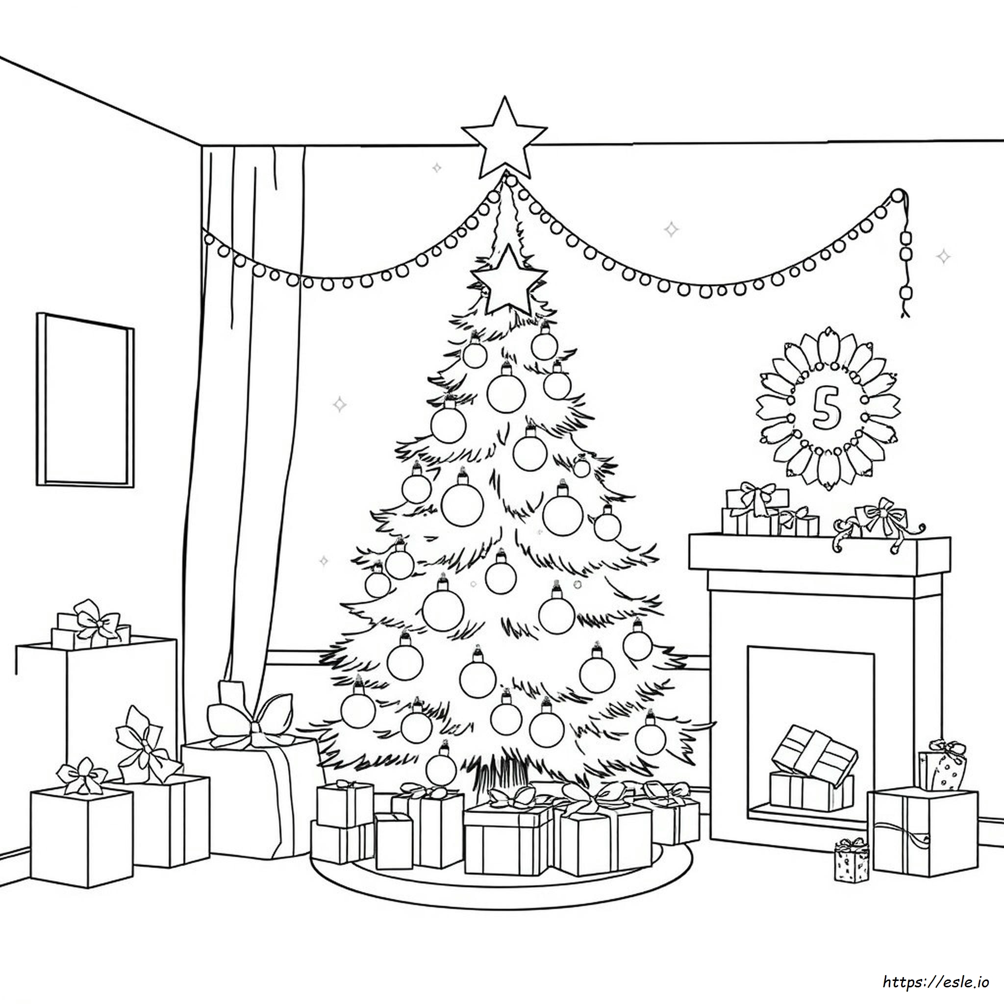Coloriages De Noël Modernes