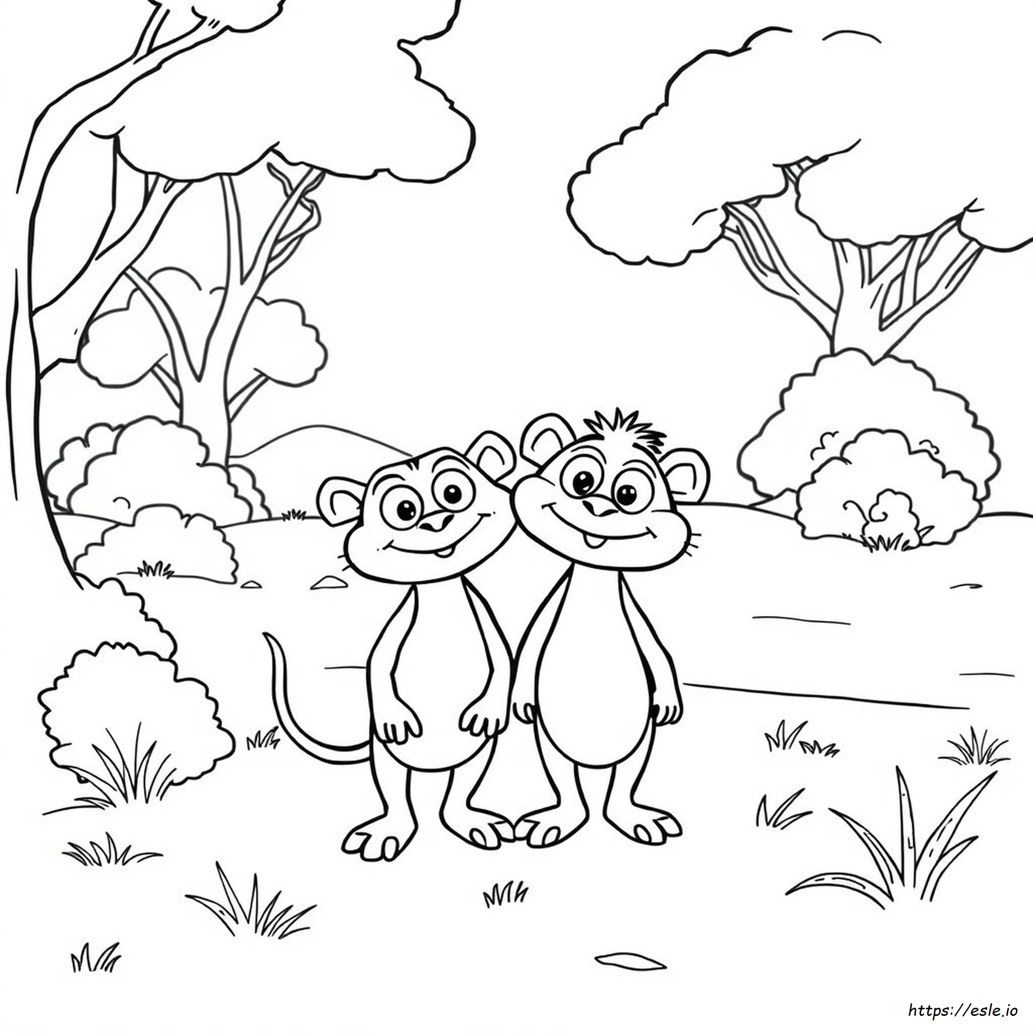 Wild Kratts Coloring Pictures