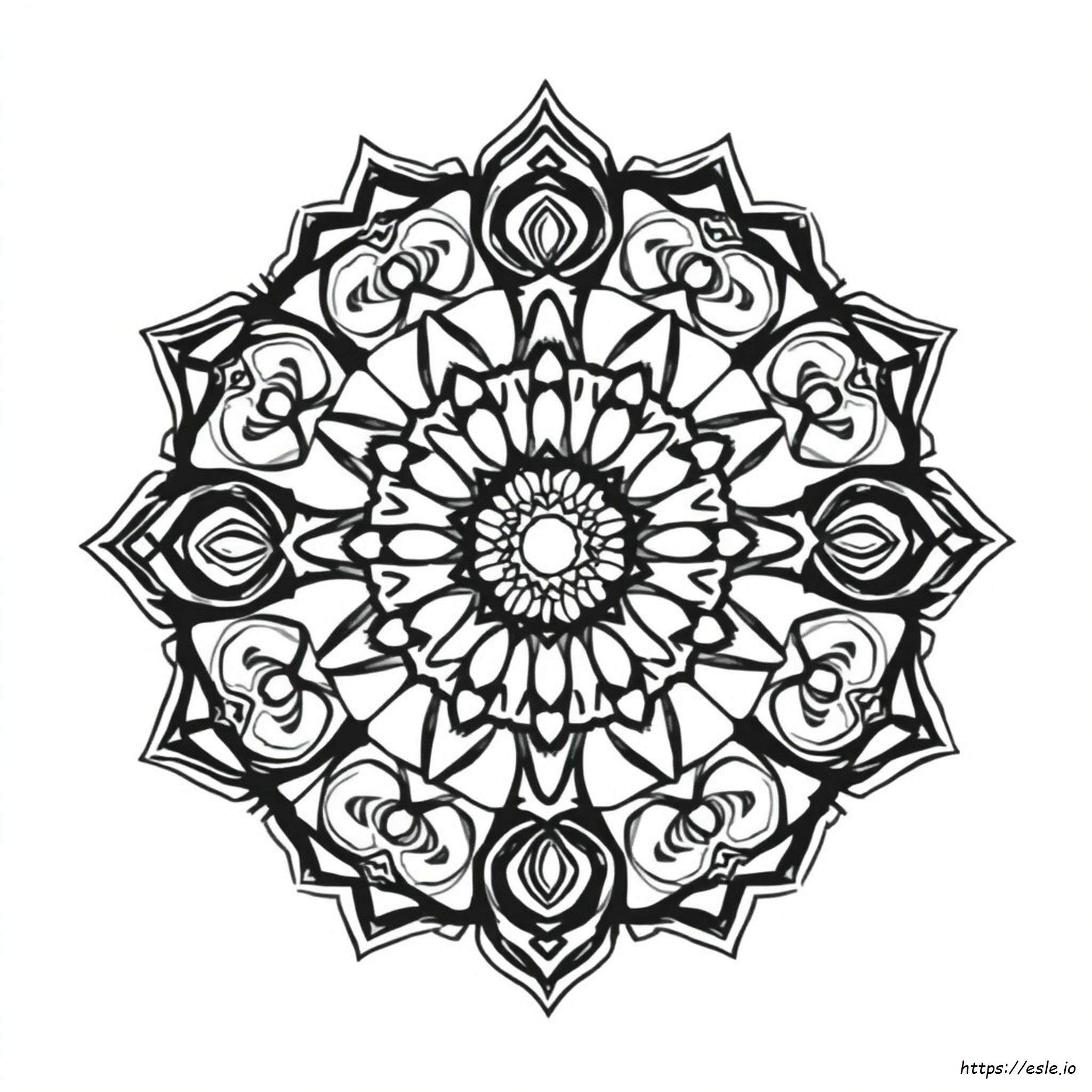Mandalas Africanos Para Colorear