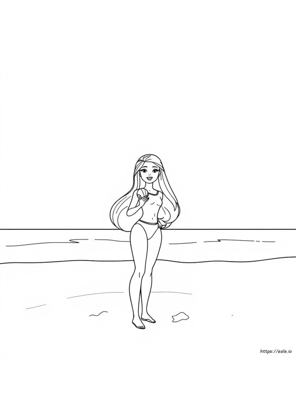 Free Printable Barbie Coloring Pages For Kids