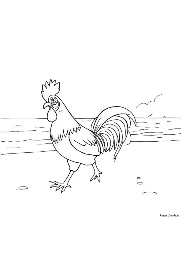 Easy Pua Moana Coloring Pages
