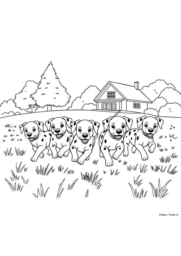 101 Dalmatians Coloring