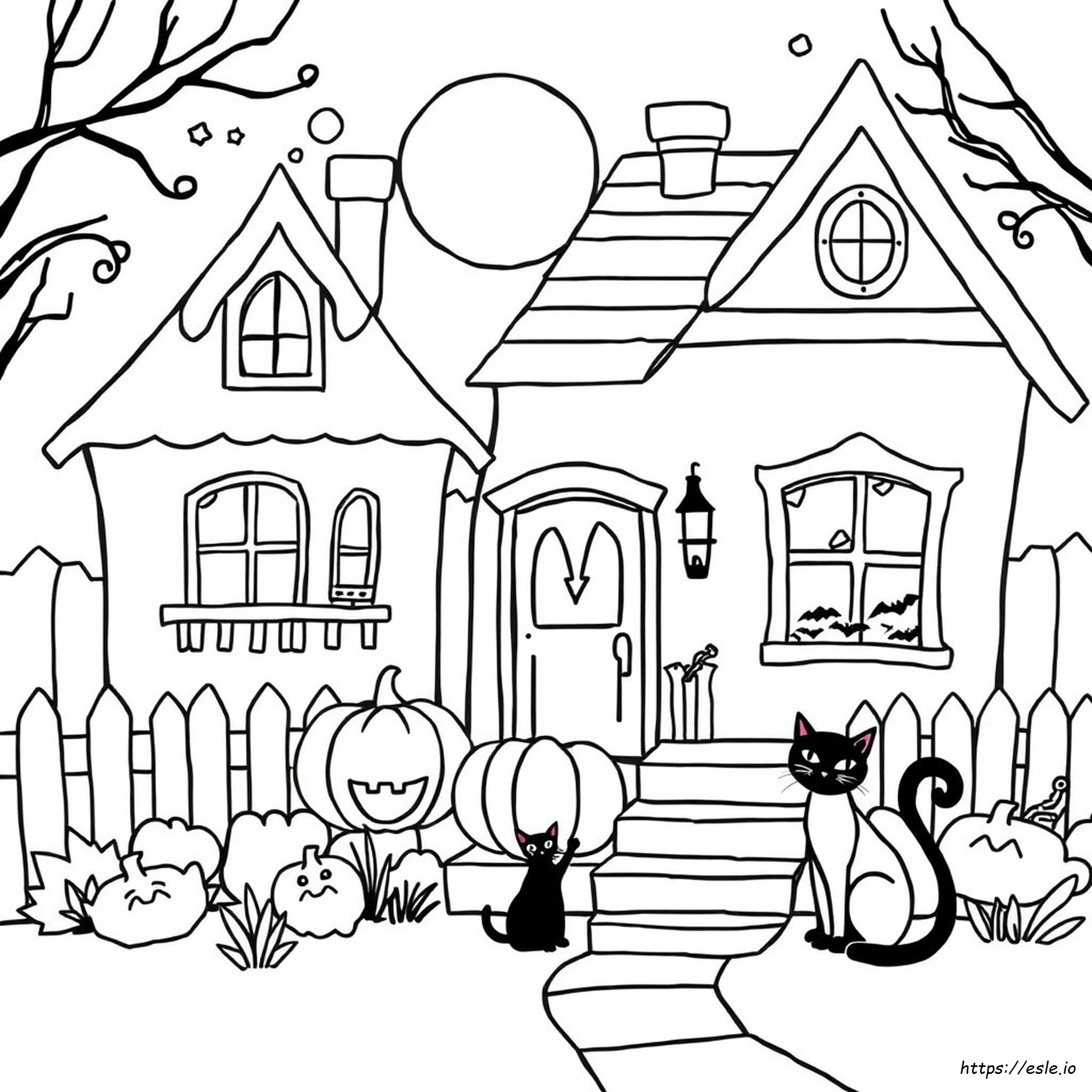 Halloween Print Off Coloring Pages
